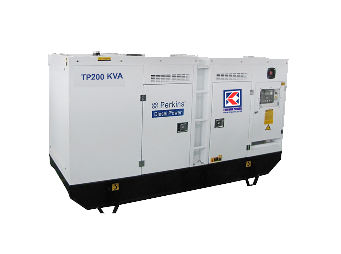 Genset Perkins 200 KVA Silent Diesel