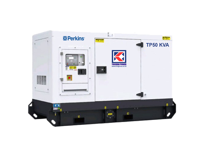 Genset Perkins 45 KVA Silent