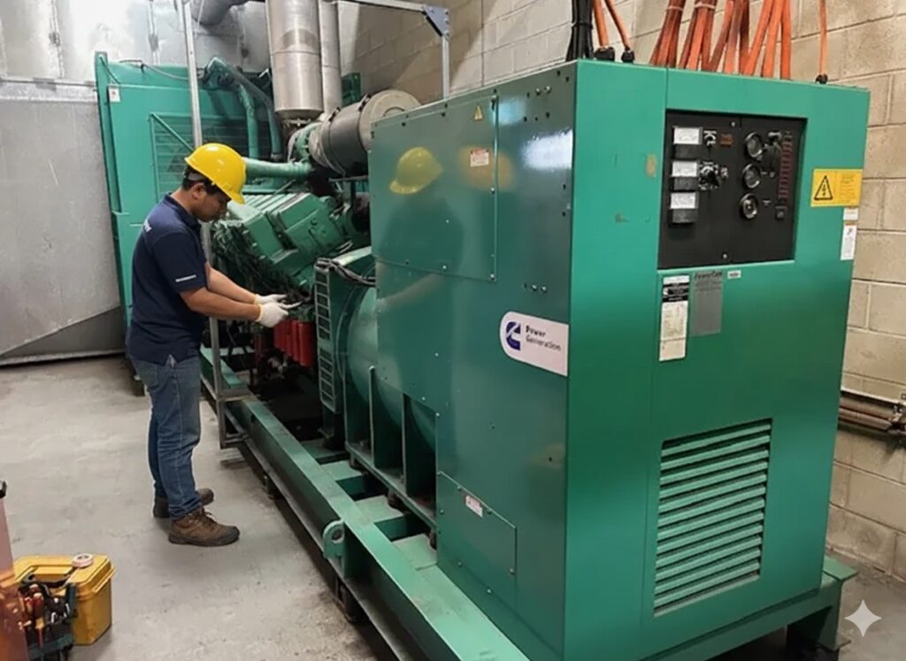 Mekanik Genset Cummins