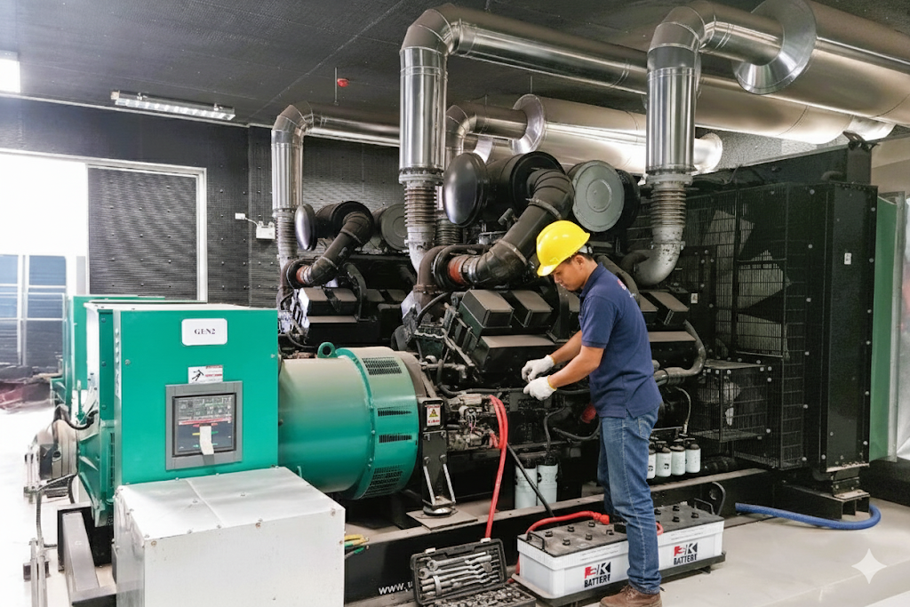 Service Genset 500 kVA
