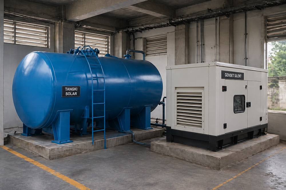 Tangki Solar untuk Genset